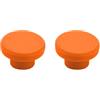 Generico Cappuccio joystick per Legion go s Console da gioco Anti-allentamento Impugnature per stick per il pollice Coperchio protettivo Sostituzione Riparazione Modifiche Sostituzio (orange)