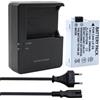 YUEFANSEN Kit Batteria LP-E8 e Caricabatterie LC-E8 Compatibile con Canon EOS 550D