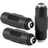 Greluma 3 pezzi DC 5.5x2.1mm Connettore femmina a femmina di alimentazione, adattatore accoppiatore femmina a femmina per CCTV
