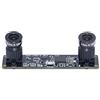 KFWAPO For modulo telecamera sincrona binoculare OV9732 23/36/72/100 gradi USB senza driver ， con USB ， for riconoscimento facciale Rilevamento profondità AR(72 Degree Micro aberration 3.6MM)