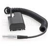 SZRMCC 0B Batteria fittizia da 2 pin a LP E6 per monitor SmallHD 501502702 Fotocamera EOS 60D 70D 80D