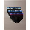 CALVIN KLEIN SLIP UOMO HIP BRIEF 3PZ NB4619 CK BLCK BODIES W/ PLEIN AIR PSDN