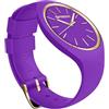FREDDY - Orologio Donna Cinturino Silicone Viola E Dettagli Oro, Donna, Lilla, Unica