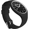 FREDDY Orologio da Polso Donna Rhythm, Rhythm Orologio da Donna in Silicone Nero e Silver, Cassa Tonda 34 mm