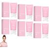 VIPointStar Crema Anti-rughe Collo PDRN Collagene Con Massaggiatore Gua Sha Integrato, Idratazione Delicata Pelle Collo, Definisce Pelle Rilassata E Leviga Linee Sottili Collo, Mascella E Décolleté (6 PCS)