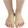 XIJEQOW 1 Paio Correttore Alluce Valgo e Tutore Protezione Alluce, Fascia Elastica per Sollievo dal Dolore e Correzione, Raddrizza Dita Piedi Traspirante, Taglia Unica per Donna e Uomo, Color Carne
