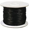 Rayher Cordoncino Di Raso, Nero, 2 Mm Ø, Rotolo 50 M, 5137501
