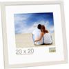 Deknudt Frames Cornice per Foto, in Legno Raffinato, Bianco, 30 x 45 cm