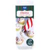 PME CH24IB126 12 Sacchi monouso per Decorare con glassa Natalizia-Candy Cane, Plastic