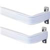 Blu-Pier Tech 2 aste piatte Blu-Pier Tech per porte superiori e inferiori e luci laterali, 45,7 cm - 71,1 cm
