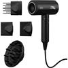 AINA Asciugacapelli professionale (nuova tecnologia), 2300 W, con diffusore, pettine a spazzola per donne, motore BLDC brushless 150.000 giri/min, ionico, indicatore LED, 4 accessori magnetici, 230 V