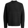 JACK & JONES Joryork Ollie Knit Crew Neck, Nero, M