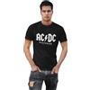 AC/DC MEACDCRTS001 Magliette Donna, Nero, XXL Uomo