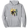 My Hero Academia Ripple Junction x My Hero Academia Katsuki Bakugo Anime Felpa con Cappuccio, Unisex per Adulti, Grigio Melange, S
