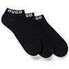 HUGO 3P AS Uni CC Calzini, Black1, 43-46 Uomo