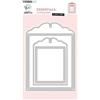 Fustelle metalliche Scallop Label