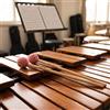 Battente con Testa in Lana Bilanciato Bacchette Liscio per Concerto, Studenti