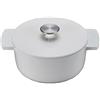 Rinnai RBO-MN22A WH Legero Bianco [Pentola Senza Acqua Non Compatibile IH 22 cm]