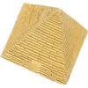 Luxshiny Piramide Piramide Egizia Stile Vintage Decorativa in Resina Color Oro Piccola per Arredamento Casa e Matrimonio