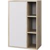 Vicco Libreria da parete Berno, Sonoma/Bianco, 50.1 x 78.4 cm