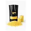 Ubswax Pastiglie di Cera d'api per Fai da Te - Profumo Naturale di Cera d'api, Versatile per Candele, Cosmetici e Sabbia per Candele (Giallo, 150g)
