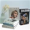YUJUVI Libri Decorativi per Arredamento Libri Finti Decorativi Design 5 Pezzi Moderno Decorazioni libri per Libreria per la Decorazione Domestica Libreria Tavolino da caffè Scaffali (5 Pz Set B)
