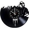 AVJERA Marilyn Manson Orologio da Parete in Vinile Disco in Vinile Orologio da Parete retrò Capodanno Natale Regalo di Compleanno personalità Decorazione Creativa per la casa Design da Parete