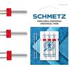 SCHMETZ | Gemello Universale | Assortimento | 3 Aghi per macchina da cucire