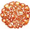 Blausky 50 pezzi di strass da cucire in montaggio a clip, strass sfaccettati flatback, strass di vetro, diamanti in cristallo, strass con foro per abbigliamento fai da te, scarpe, borse, arancione