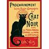 empireposter Steinlen, Theophile - Tournee du Chat Noir - Werbe-Plakat Werbe-Poster Schwarze Katze - Grösse 61x91,5 cm