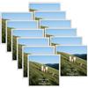 Giftgarden Cornice 30x30,Cornice Bianca in PVC,Cornice da Parete,Decorazione per Casa, Set di 12