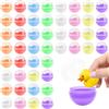 Neikafan 100 Pezzi 2.8cm Palline di Plastica Trasparenti Apribili Piccole