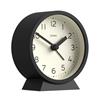 Jones Clocks® Midnight Mini sveglia | Design contemporaneo | Nero | Elegante, compatto e funzionale per comodino, scrivania o mensola