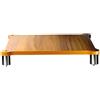 Easnuroz Scaffale HiFi Rack AV Supporto Per Lettori HIFI Stand Mobile Audio HIFI A 1/2/3/4 Strati Armadio Per Dispositivi Di Streaming HiFi Racks Scaffale AV HiFi Componenti Audio Video(Wood color-A,6