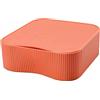 TUKA-i-AKUT Organizzatore Impilabile Cassettiera Scatola Portaoggetti da Tavolo, Portautensili Combinabile Flessibile Portautensili, da Scrivania, per Trucchi, Cosmetici, 23x22x8 cm TKD8610 Arancia