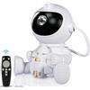 KDISHKRA Proiettore Astronauta LED, 360° con Telecomando e Cielo Stellato | 8+1 Effetti, 5 Livelli Luminosità, 360° Rotazione Magnetica, 5m Telecomando