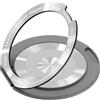 Kioiner Generico Supporto ad Anello Magnetico, Presa Magnetica per Telefono, Supporto per Dita del Cellulare, Effetto Galleggiante Rotante a 360°, con Anello in Metallo, Accessori Telefono, Grigio