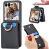 Ysnzaq Cover Portafoglio per Motorola RAZR 70 /RAZR 60 /RAZR 50 ZHQ Nero