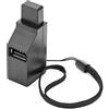 Bstepompre Hub Splitter USB 3.0 High Speed Hub portatile Multi-Interface Nero