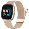 Hatolove Cinturino per Fitbit Versa 3/Fitbit Versa 4, Cinturino Doppie Magnetiche per Fitbit Versa 4, Fitbit Versa 3, Fitbit Sense 2, Fitbit Sense per Donna Uomo