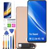 HLYGZX Display Schermo per Xiaomi Mi 11 Lite M2101K9AG M2101K9AI TFT