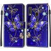 SIENIANLINE Cover per Samsung Galaxy A20e / A10e custodia portafoglio Farfalla | Chiusura magnetica, Scomparti carte, Funzione supporto, Pelle PU flip cover per Samsung A20e