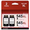 CARTRIGO PG-545 XL PG-545XL per cartucce Canon 545 Sostituzione per Cartucce Canon 545 per Canon Pixma TS3355 MX495 TR4550 TR4551 TS3350 TS3120 MG2400 MG2500 MG2555 MG2555s MG3050 (2 Nero)