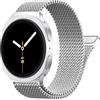 YuiYuKa Cinturino Milanesi Magnetico per Cinturini Samsung Galaxy Watch 8 40mm 44mm/8 Classic 46mm Uomo Donna,Milanese Loop Acciaio Inossidabile Maglia Metallo Bracciale per Samsung Watch 8/8 Classic Band