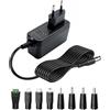 Luftschloss Alimentatore di rete 5 V 2 A 10 W DC AC 100 V-240 V a DC 5 Volt 2 Amp 1 A 1,5 A cavo di alimentazione di ricambio USB tipo C per telecamera di sicurezza Baby Monitor Scanner TV Box Lampone USB Hub