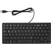 Mtlavishness R Tastiere per computer Tastiera meccanica ergonomica cablata a 78 tasti per PC portatili Russa (German QWETZ Layout)
