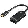 DriverGenius Inferno X46 Lite Series | Adattatore/Convertitore USB-C a HDMI 4K/60Hz (Maschio-Femmina), Compatibile con Laptop DP-Alt Mode, PC, Console da Gioco e Monitor (Modello: UC2HD460-P1)