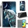 KENHONER Custodia per Xiaomi Redmi A1/A2, Lupo