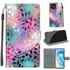 SIENIANLINE Cover per Honor X8A 4G PU Pelle Custodia Flip Colorato