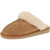 Shepherd of Sweden - Pantofole di montone Jessica - Ciabatte - Donna - 100% Vero montone - Slip-on - Comode - Morbide e calde - Nocciola - Taglia 42
